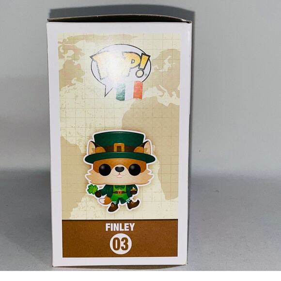 Funko Pop! Pop Around the World Finley #03 - Ireland - Vaulted - Picture 2 of 7
